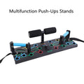 Push Ups Stands Rack Board with Latex Resistance Bands Exercise Muscle Trainer Push Up Stand Borad Home Gym Fitness Equipment