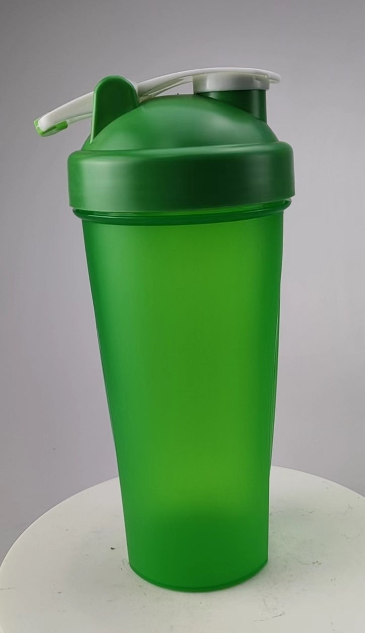 Fitness portable shaking cup protein powder milk shake cup 600ml mixing cup sports plastic water cup