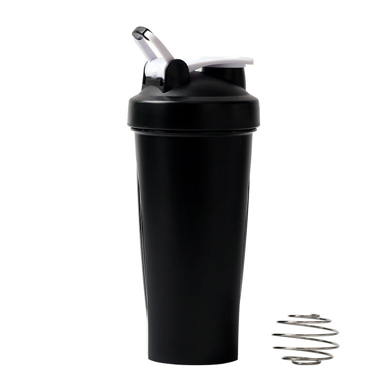 Fitness portable shaking cup protein powder milk shake cup 600ml mixing cup sports plastic water cup