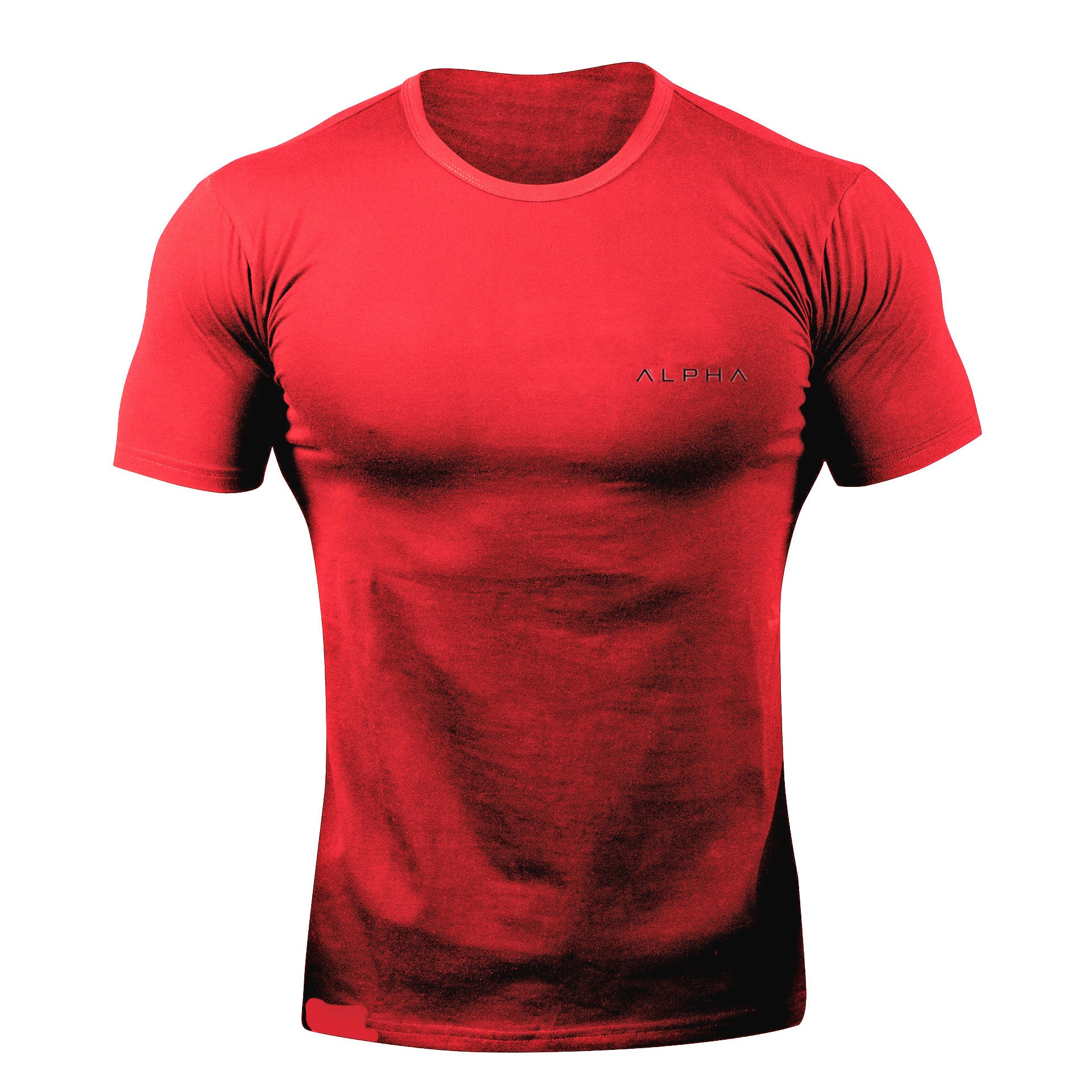 Fitness Short Sleeve Workout T-Shirt for Men, High Elasticity, Quick-Dry Training Gym Shirt